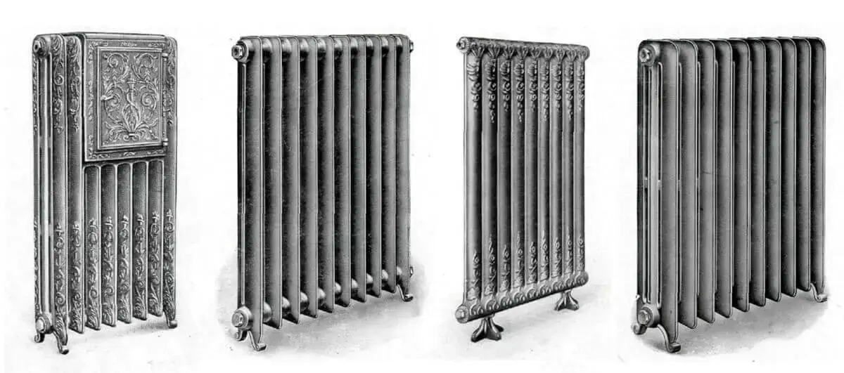 radiateurs de Brousseval produit entre 1908 et 1930