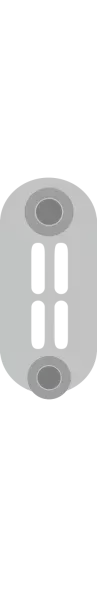 Élément pour radiateur Flambeau 3 colonnes hauteur:43 cm