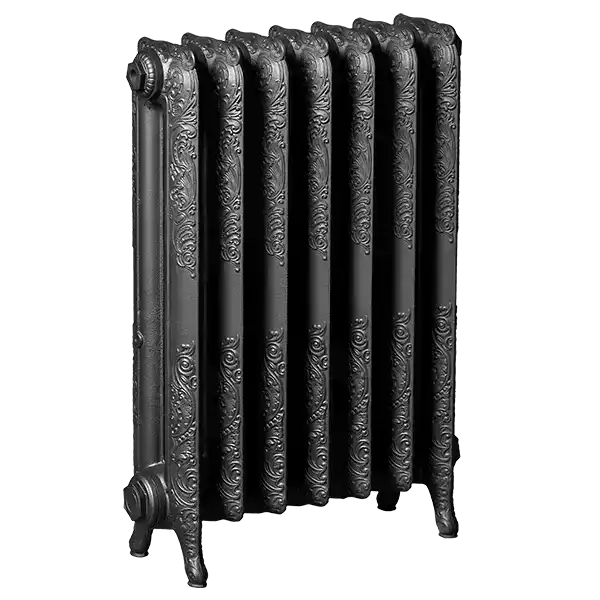 TUBE Ailettes, le radiateur eau chaude style LOFT pour votre chauffage  central - radiateur industriel - tube rond - fines ailettes - acier brut.