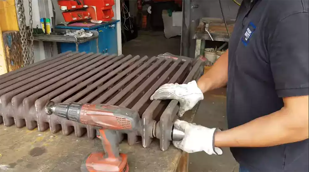 Vidéo sur la rénovation des radiateurs