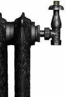 Robinet Art Déco thermostatique - Anthracite