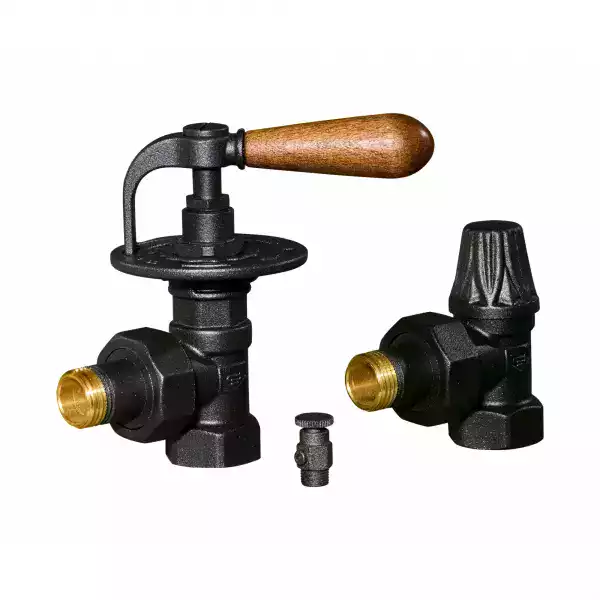 KIT Robinetterie Manette Bois - Anthracite