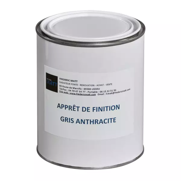 Apprêt de Finition "Gris Anthracite Mat" 1 kg