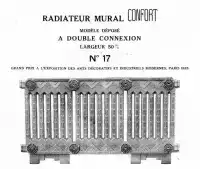 Radiateur mural « Confort » Brousseval - Ref-120