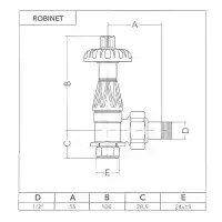 Robinetterie pour radiateurs