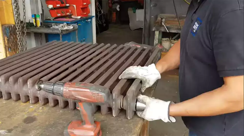 Vidéo explicative sur la rénovation de radiateurs en fonte