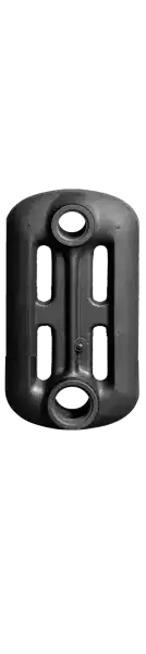 Élément pour radiateur Lisse 3 colonnes hauteur:40.6 cm